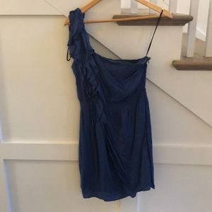 MM couture blue dress!